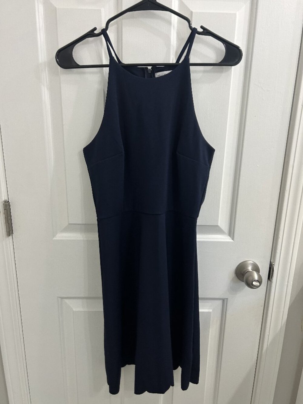 Emerald Sunday Navy Dress - M
